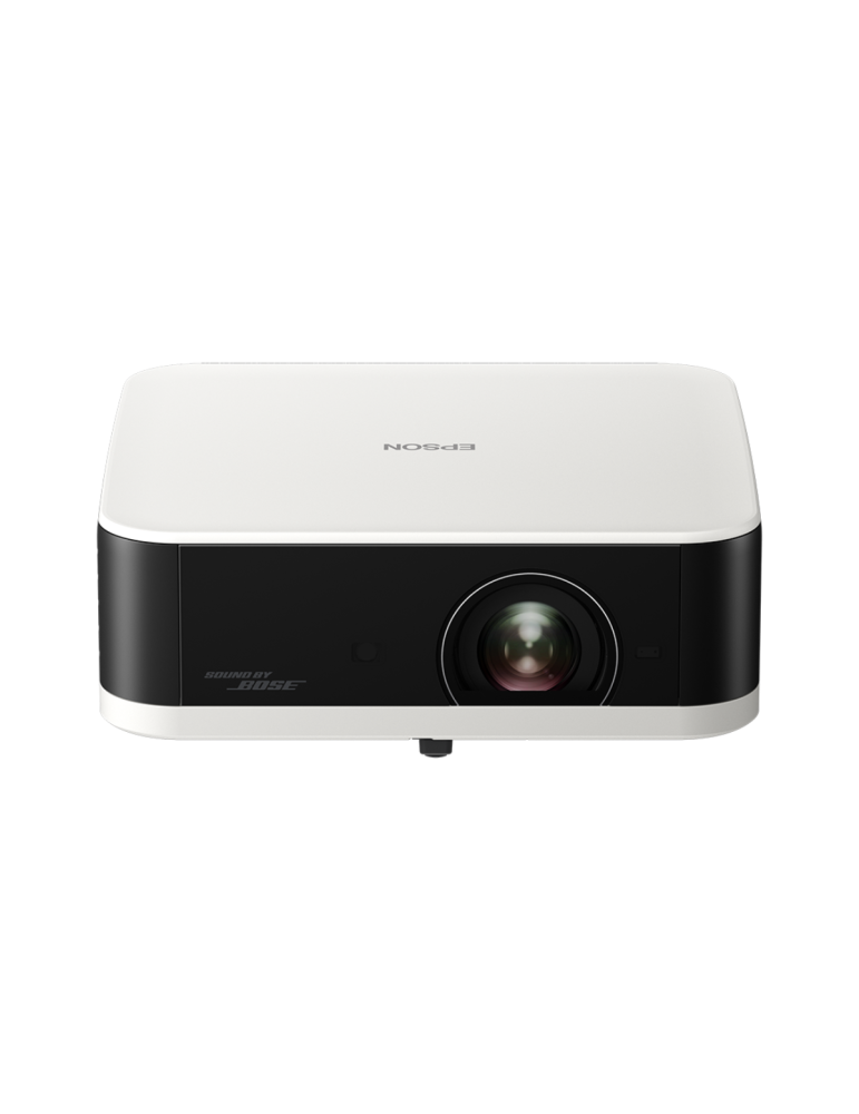 Epson Lifestudio Pop - EF-61W eleganter Smart-Projektor weiß Diamantweiß, mit Sound by Bose und Google TV