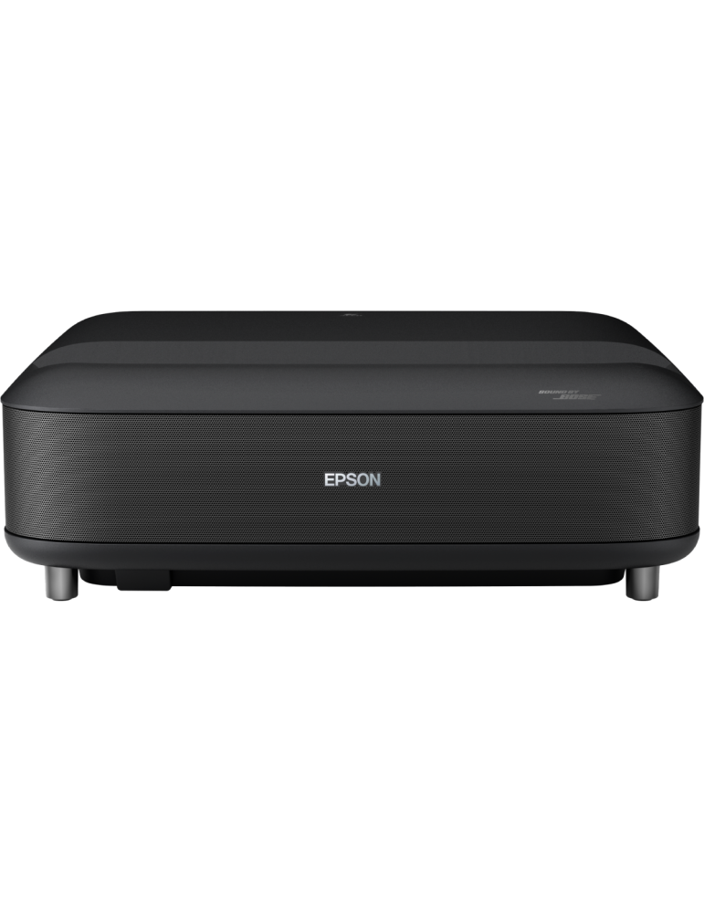 Epson Lifestudio Grand - EH-LS670B Smart-Laserprojektor 4K Metallic Schwarz, mit Ultrakurzdistanz-Projektion, Sound by Bose, Goo