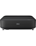 Epson Lifestudio Grand - EH-LS670B Smart-Laserprojektor 4K Metallic Schwarz, mit Ultrakurzdistanz-Projektion, Sound by Bose, Goo
