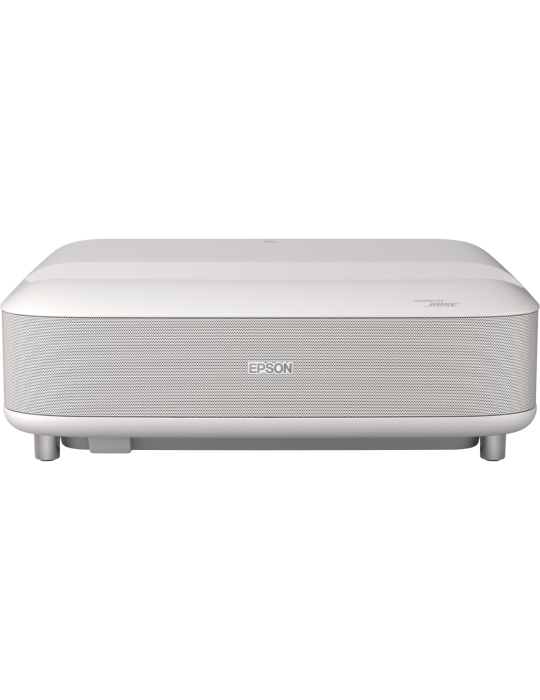 Epson Lifestudio Grand - EH-LS670W Smart-Laserprojektor 4K Diamantweiß, mit Ultrakurzdistanz-Projektion, Sound by Bose, Google T