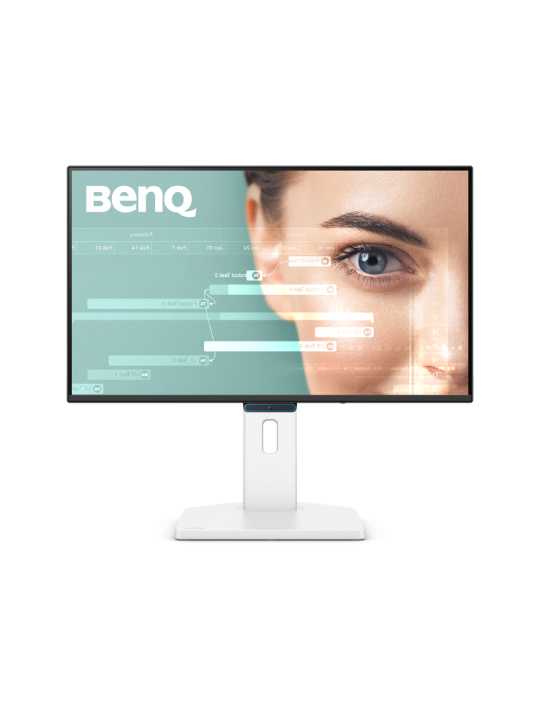 BenQ GW2490TC Office Monitor 60,45 cm (23,8 Zoll) schwarz/weiß FHD, 16:9, 5 ms, 250 cd/m², IPS, 1× USB-C
