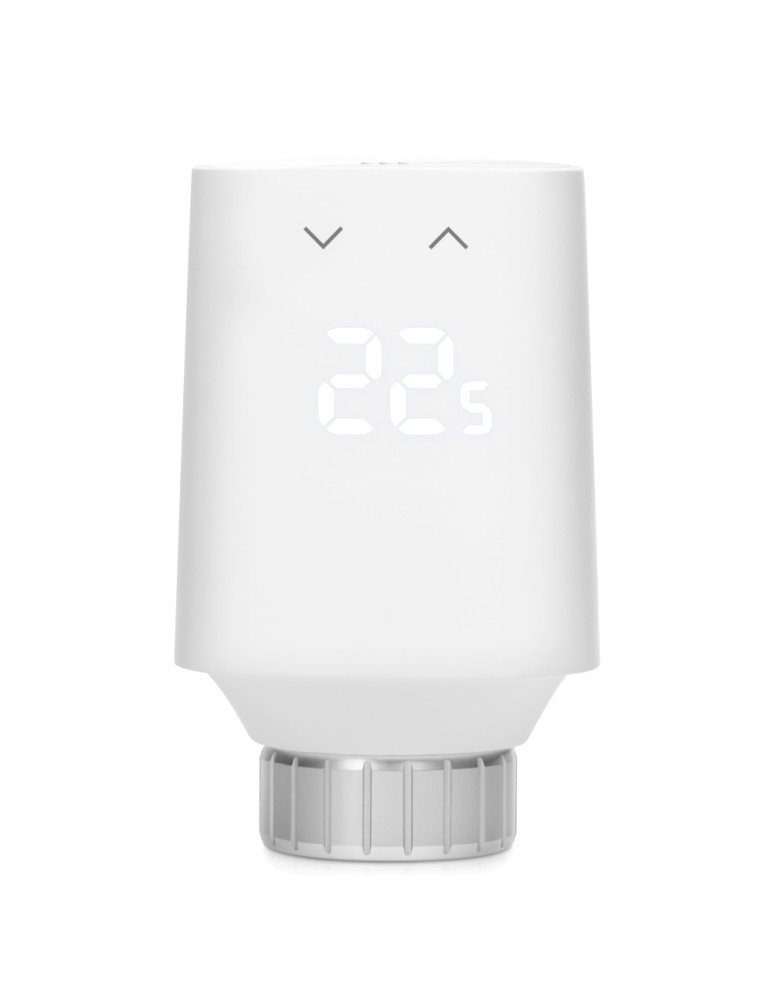Eve Thermo (Matter, 5. Generation) Smartes Heizkörperthermostat, funktioniert mit Apple Home, Amazon Alexa, Samsung SmartThings,