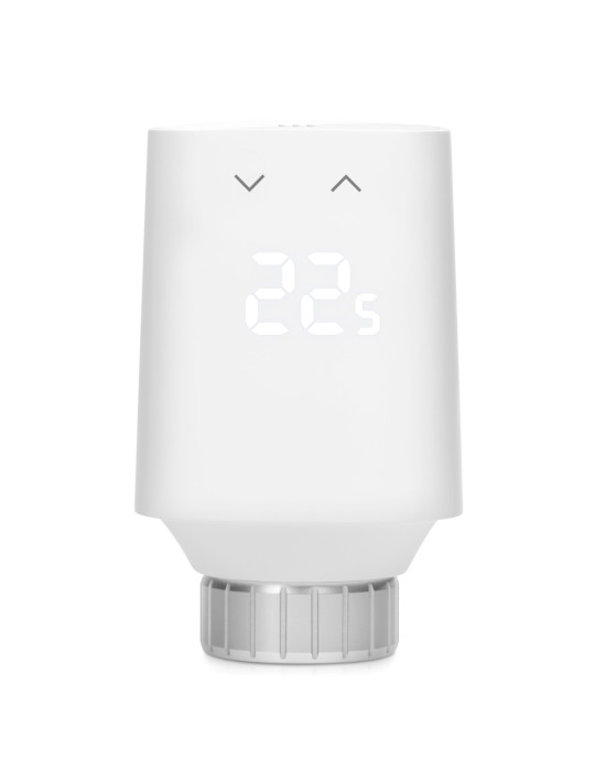 Eve Thermo (Matter, 5. Generation) Smartes Heizkörperthermostat, funktioniert mit Apple Home, Amazon Alexa, Samsung SmartThings,