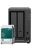 Synology DS725+ 16TB Plus HDD NAS-Bundle NAS inkl. 2x 8TB Synology Plus 3.5 Zoll SATA Festplatte
