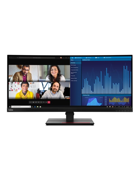 ThinkVision P34w-20 Business Monitor - WQHD IPS Panel, USB-C 3800R, PD 100Watt