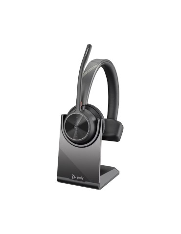 Poly Voyager 4310-M USB-C Headset Microsoft Teams Certified, incl. BT700 Bluetooth USB-C Adapter und Ladestation