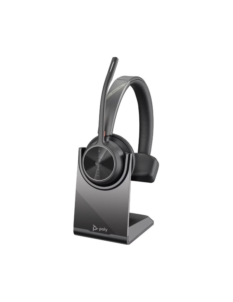 Poly Voyager 4310-M USB-C Headset Microsoft Teams Certified, incl. BT700 Bluetooth USB-C Adapter und Ladestation