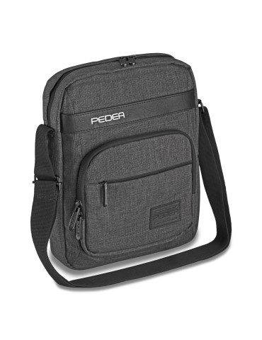Pedea Umhängetasche "URBAN-NICE", grau - 10,1" - 11"