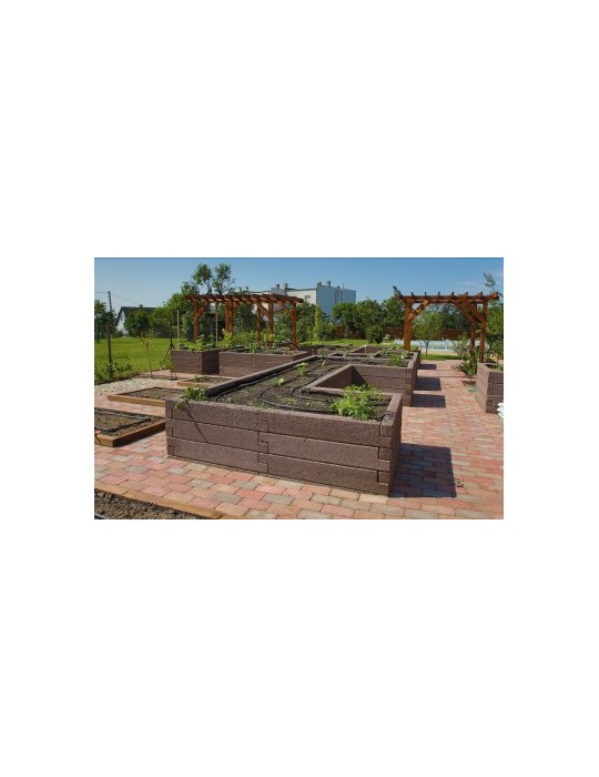 U1-Form Hochbeet – Extra groß & langlebig für Gartenprofis | Shopvola.de