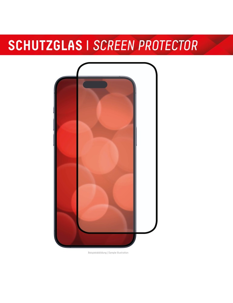 Displex Full Cover Schutzglas für Iphone 15/15 Pro