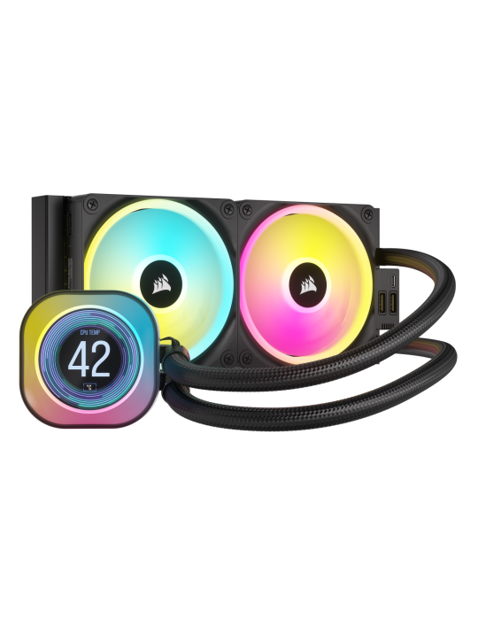 CORSAIR iCUE LINK H100i LCD | AiO-Wasserkühlung