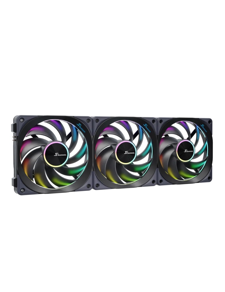 Seasonic MagFlow ARGB 3er-Pack | Gehäuselüfter
