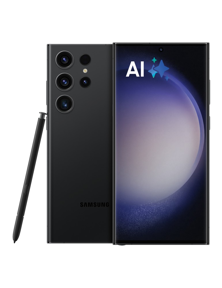 Samsung Galaxy S23 Ultra 5G 12GB+512GB Phantom Black 17,31cm (6,8") OLED Display, Android 13, 200MP Quad-Kamera