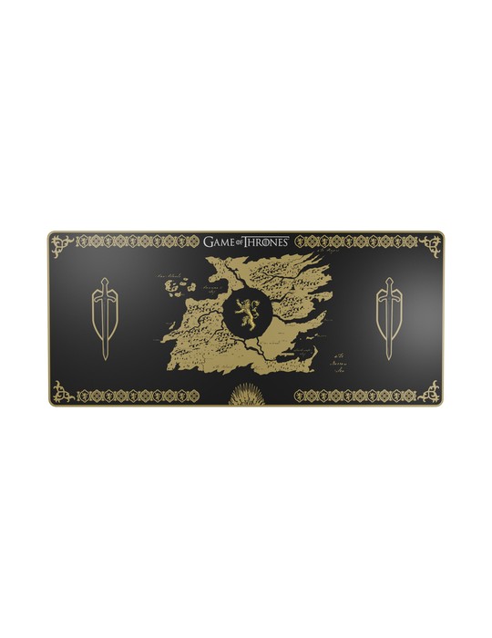 LEXIP X TSUME - GAME OF THRONES LANNISTER MOUSE PAD XXL BLACK