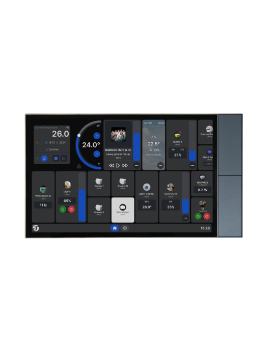 Shelly Wall Display XL Grau WLAN · Grau