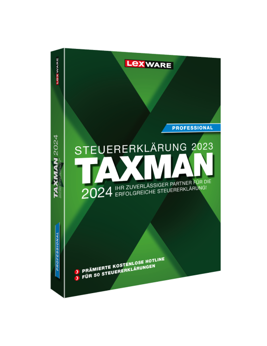 TAXMAN professional 2024 (1-Platz Lizenz)