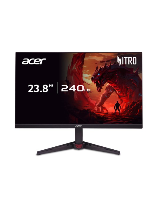 Acer Nitro VG0 (VG240YW3bmiipx) 23,8" Full-HD Gaming Monitor 60,5 cm (23,8 Zoll), IPS, 240Hz, 99% sRGB, 2x HDMI (2.0), DP (1.4),