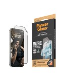 PanzerGlass™ MATRIX Displayschutz mit D3O iPhone 15 Pro Ultra-Wide Fit m. AlignerKit
