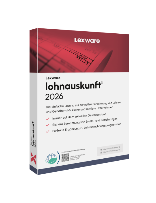 Lexware lohnauskunft 2026 - Abo