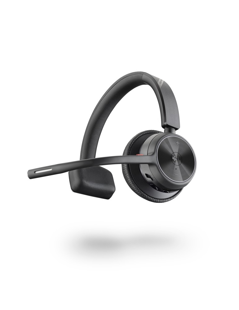 Poly Voyager 4310 UC, Bluetooth Headset mit USB-A Anschluss, MS zertifiziert, Monaural