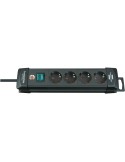 Brennenstuhl Premium-Line Steckdosenleiste [4-fach, schwarz, 1.8m]