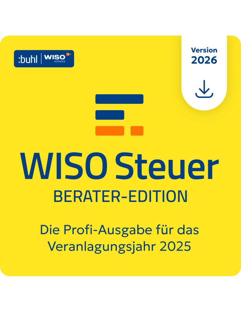 Buhl Data WISO Steuer 2026 Berater