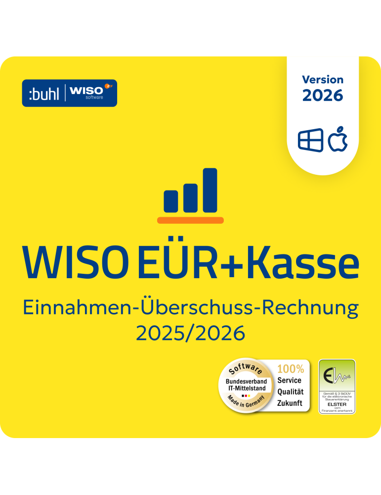 Buhl Data WISO EUR und Kasse 2026