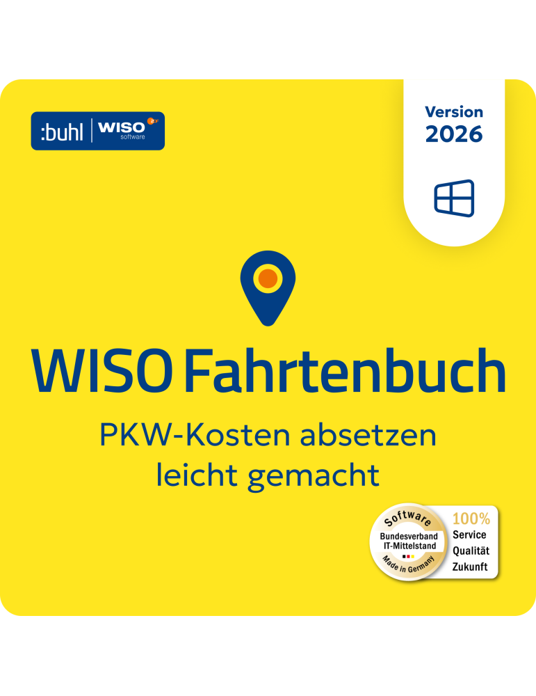 Buhl Data WISO Fahrtenbuch 2026