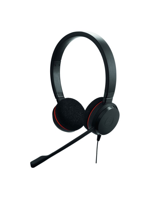 Jabra Evolve 20 Headset, Stereo, Kabelgebunden USB-C/A-Anschluss, Optimiert für Unified Communication
