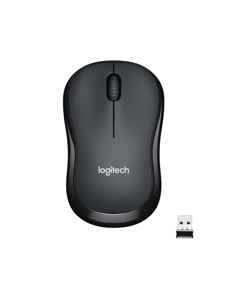 Logitech M220 Silent Maus, schwarz