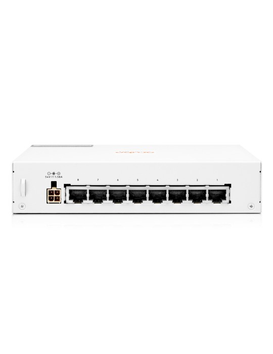 HPE Networking Instant On 1430 Unmanaged Switch (R8R46A) [8x Gigabit Ethernet PoE, 64W]