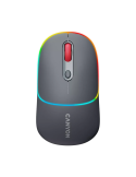 CANYON Mouse MW-22 2in1 BT/ Wireless Dark Grey