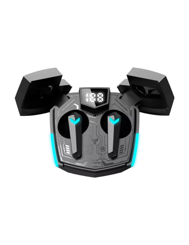 CANYON In-Ear Kopfhörer GTWS-2 Bluetooth 5.3, Berührungssteuerung, Gaming Black