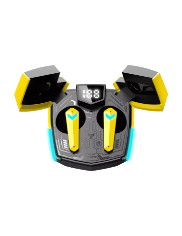 CANYON In-Ear Kopfhörer GTWS-2 Bluetooth 5.3, Berührungssteuerung, Gaming Yellow