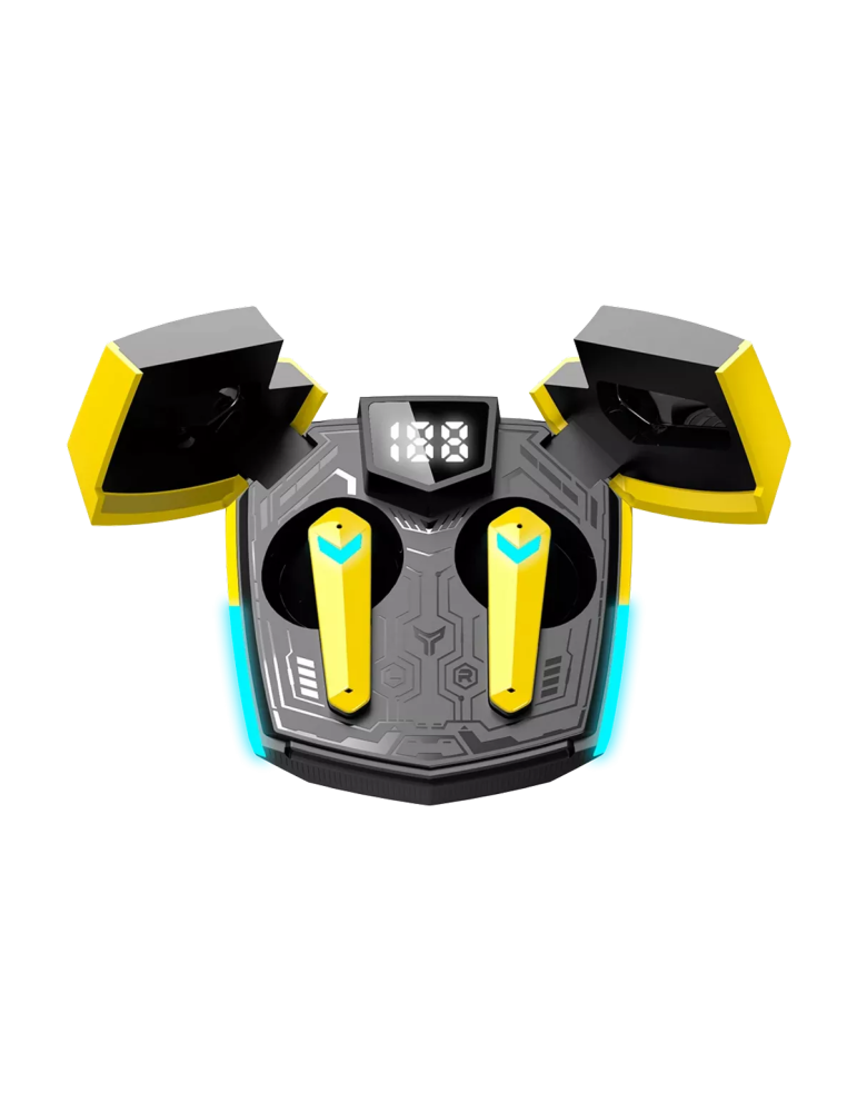 CANYON In-Ear Kopfhörer GTWS-2 Bluetooth 5.3, Berührungssteuerung, Gaming Yellow