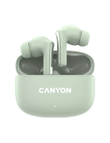 CANYON In-Ear Kopfhörer OnGo 9, Green Bluetooth 5.3, Umgebungsgeräuschunterdrückung, Vier Mikrofone