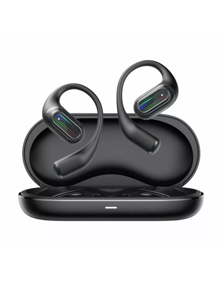 CANYON In-Ear Kopfhörer OnFlow 12 OWS, Black Bluetooth 5.4, Umgebungsgeräuschunterdrückung, Touch-Steuerung, 4 Mikrofone mit ENC