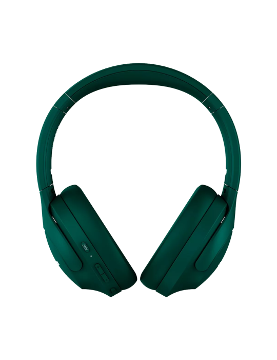 CANYON Over-Ear Kopfhörer OnRiff 10 ANC, Green Kabellose & kabelgebundene Verbindung, Hi-Fi-Soundqualität, Active Noise Cancella