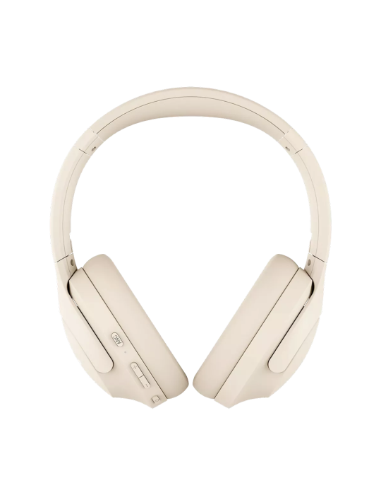 CANYON Over-Ear Kopfhörer OnRiff 10 ANC, Beige Kabellose & kabelgebundene Verbindung, Hi-Fi-Soundqualität, Active Noise Cancella