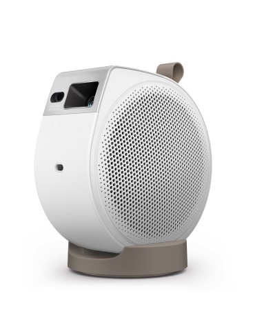 BenQ GV32 Tragbarer Full HD Beamer mit 360° Projektion, Smart TV 500 ANSI LED Lumen, 2.1 Sound, Google TV, Deckenprojektion & 36