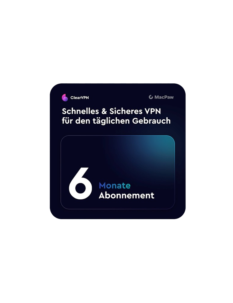 ClearVPN by MacPaw [6 Monate]
