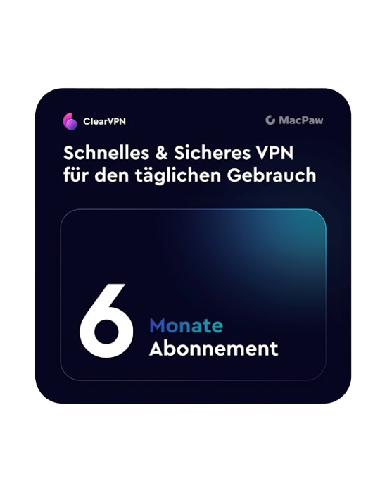 ClearVPN by MacPaw [6 Monate]