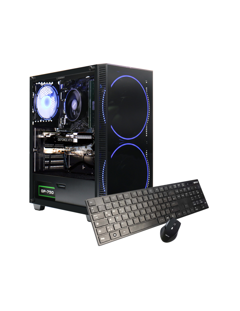 Hyrican Black Hole 7811 AMD Intel Core i5 14400F 16GB RAM 1TB SSD NVIDIA GeForce RTX 5060Ti (16GB GDDR7) Windows 11 Home