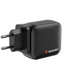 Verbatim Mini-GaN-Ladegerät 100W 3 Anschluss