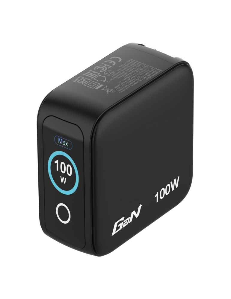 Verbatim Mini GaN Charger 100W with Display