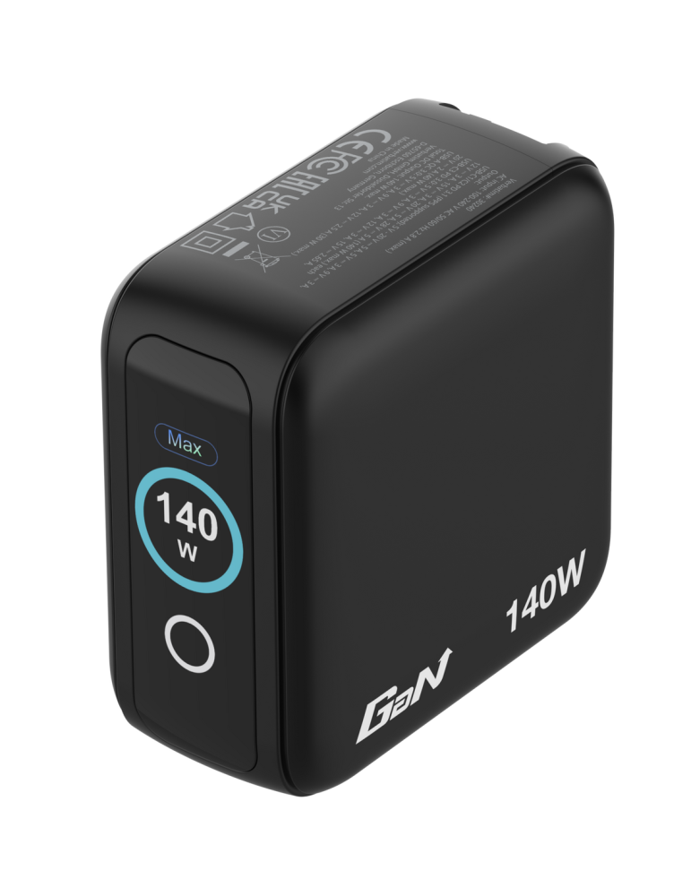 Verbatim Mini GaN Charger 140W with Display