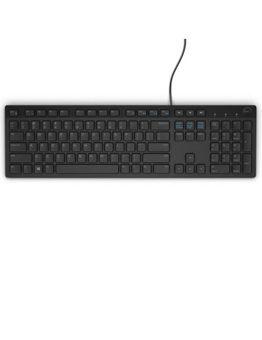 DELL KB216 Multimedia-Tastatur, schwarz