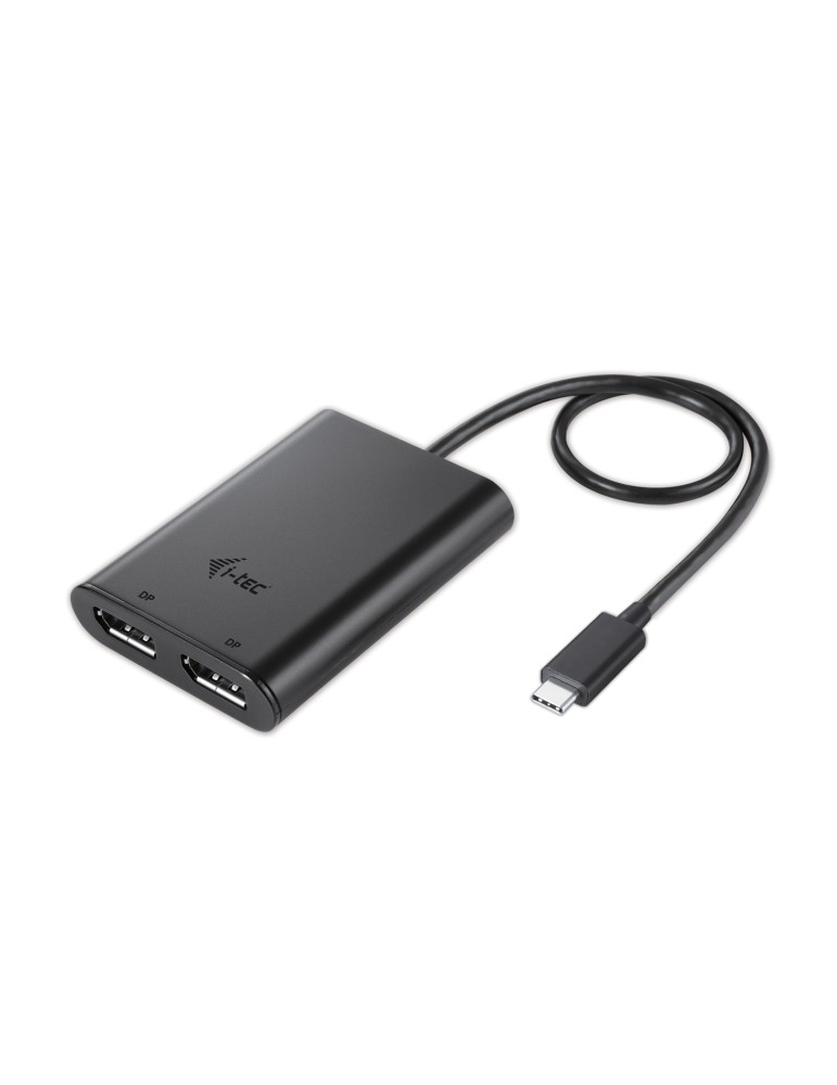 i-tec USB-C 3.1 Dual 4K DP Video Adapter [2x DisplayPort 1.2 Buchse]