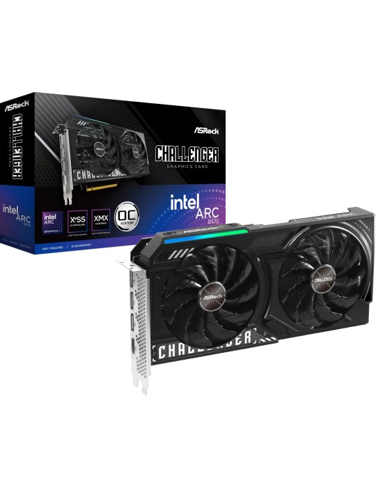 ASRock Arc B570 Challenger 10GB OC Grafikkarte - 10GB GDDR6, HDMI, DP, 2x DP