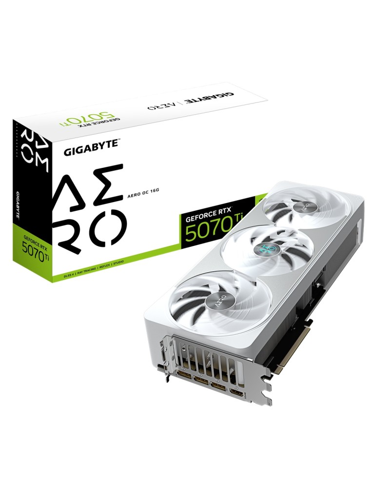 GIGABYTE GeForce RTX 5070 Ti Aero OC 16G - 16GB GDDR7, HDMI, 3x DP